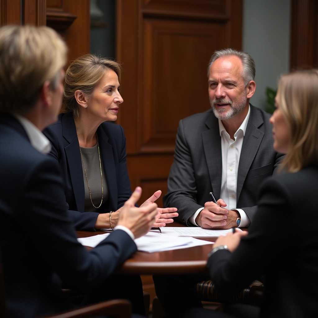 One-on-one coaching session with a facilitator providing personalised feedback